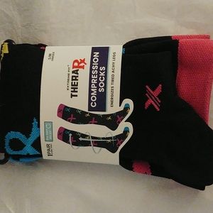 Extreme Fit Men's and Women's Nurse Inspired Knee High Compression Socks - NWOT